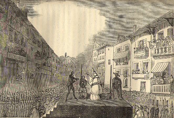 Execution of Don Jose Elgoez. (Jose Elosegiren exekutatzea)